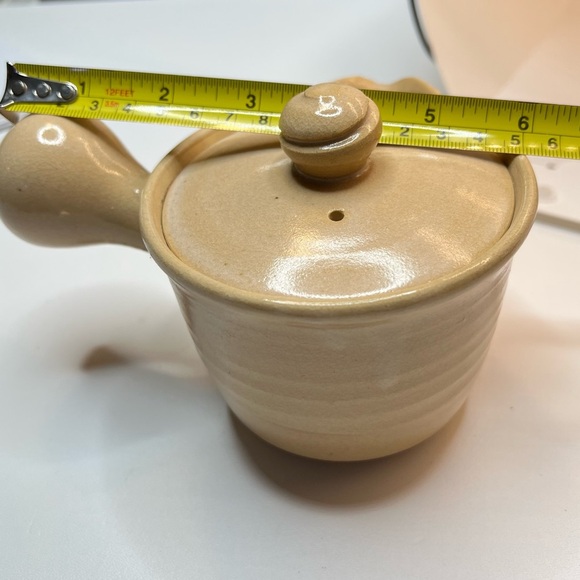 Vintage Hagi Ware Japanese Teapot and 3 Cups Handmade and Signed Studio Art - Picture 14 of 16